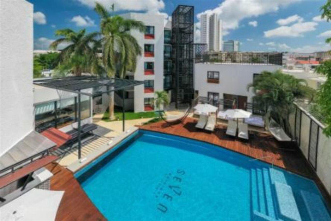 Seven Boutique Apartments แคนคูน ภายนอก รูปภาพ