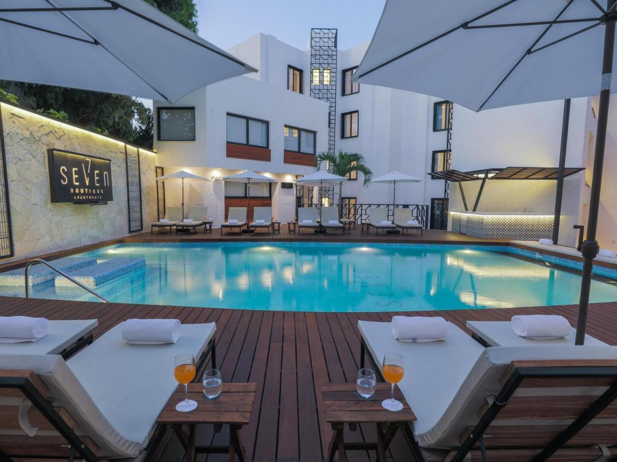 Seven Boutique Apartments แคนคูน ภายนอก รูปภาพ