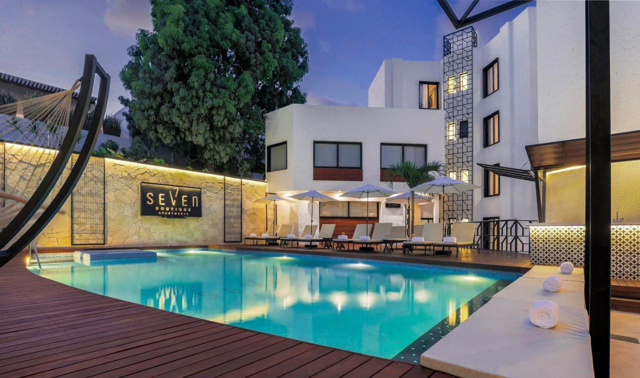 Seven Boutique Apartments แคนคูน ภายนอก รูปภาพ