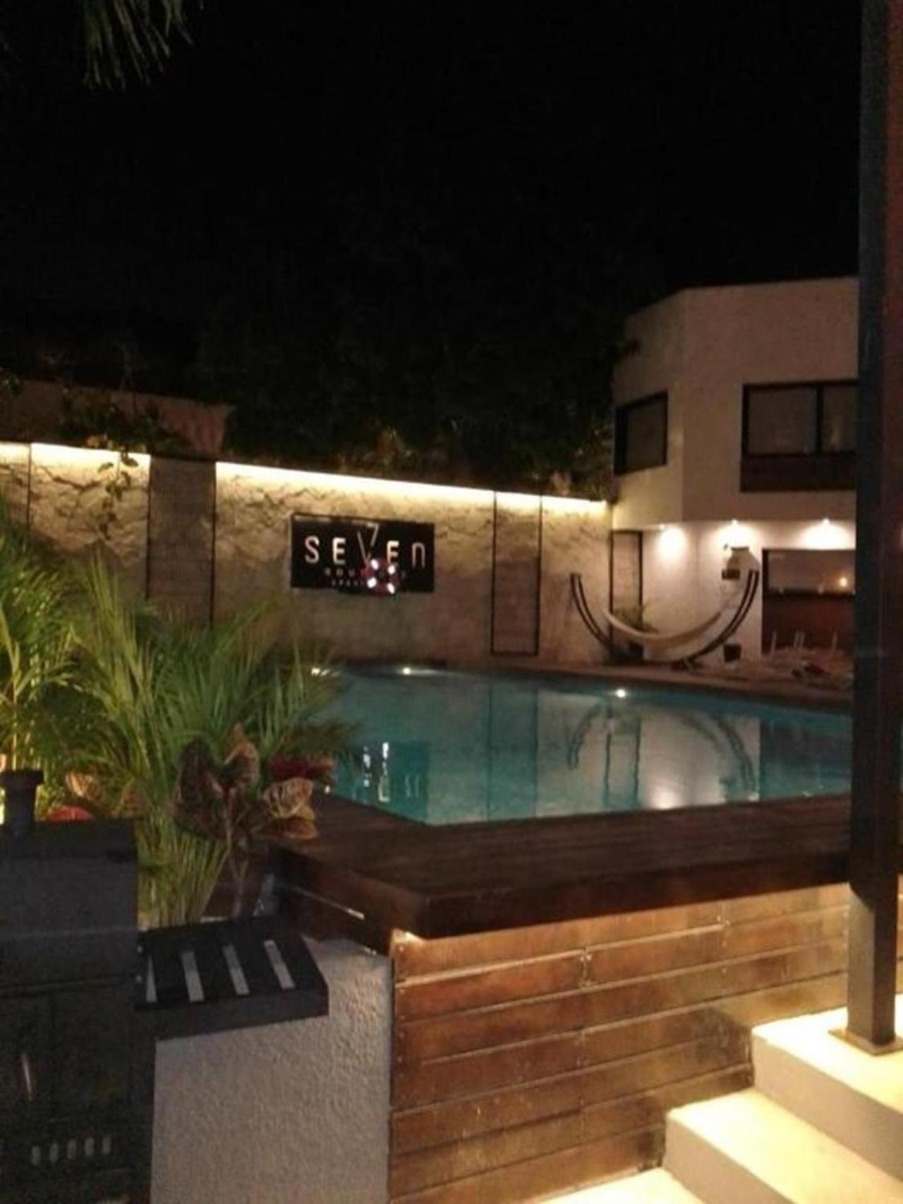 Seven Boutique Apartments แคนคูน ภายนอก รูปภาพ